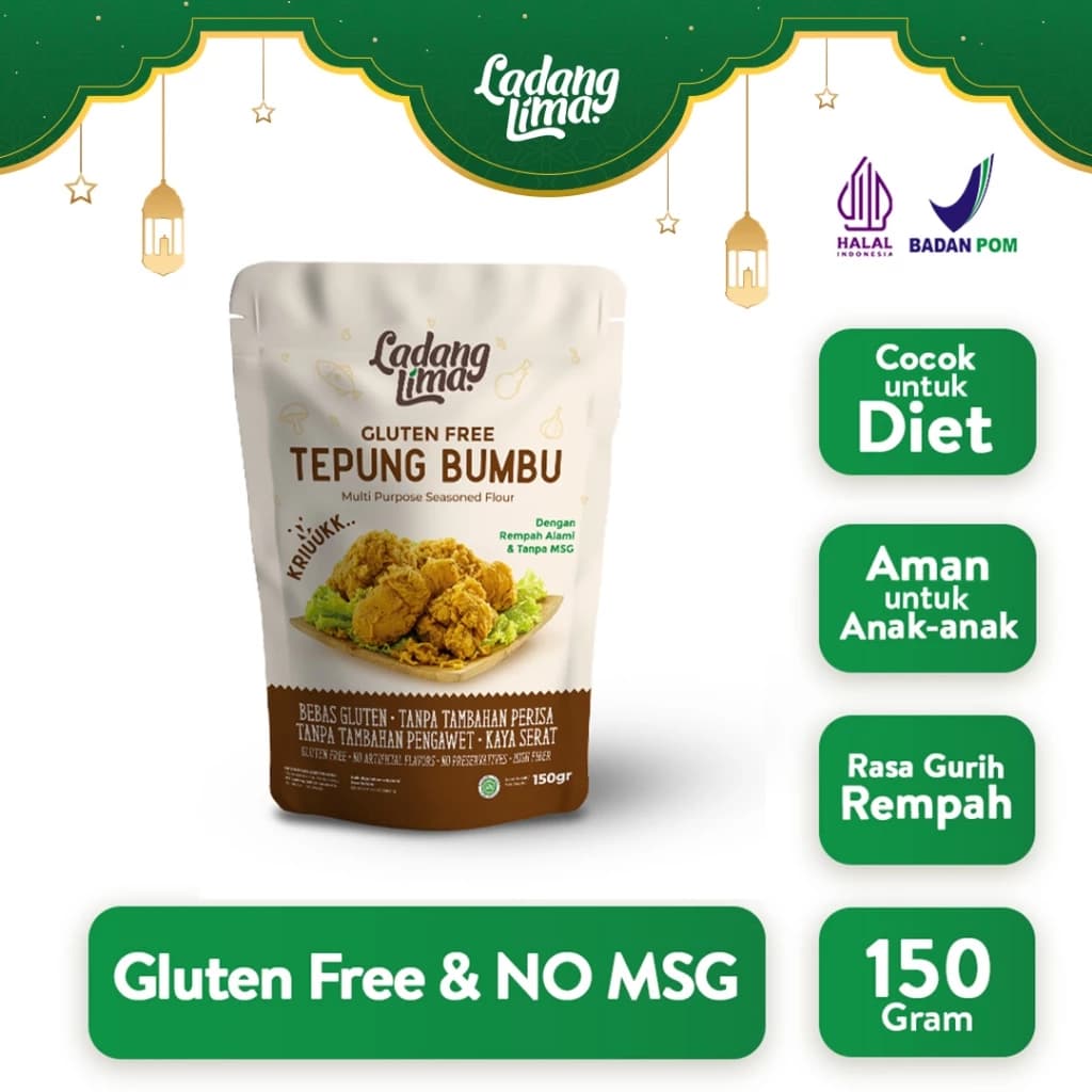 Tepung Bumbu Serbaguna Gluten Free Ladang Lima