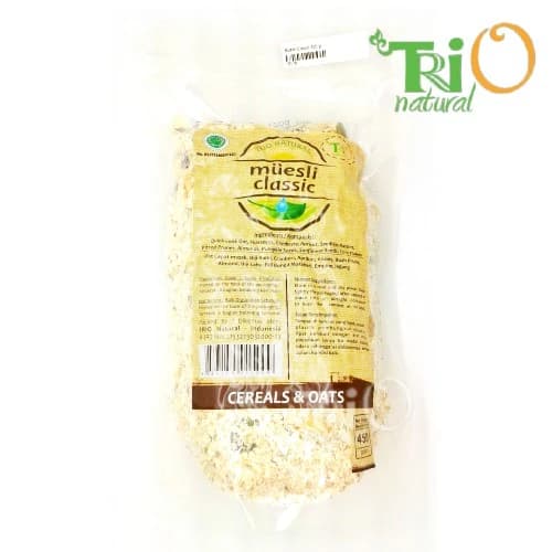 Muesli 450gram classic Superfood Diet Sehat No Sugar Trio Natural
