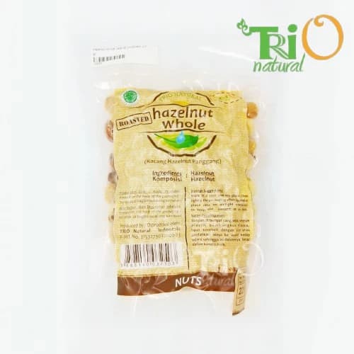 Hazelnut Panggang Trio Natural 225gr