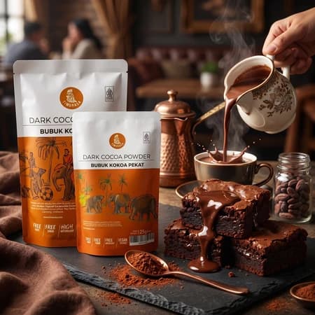 Dark Cocoa Powder Timurasa