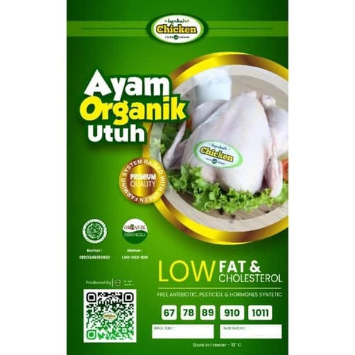 Berkah Chicken - Ayam utuh potong 10