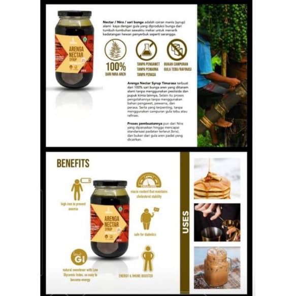 Arenga Nectar Sirup Timurasa