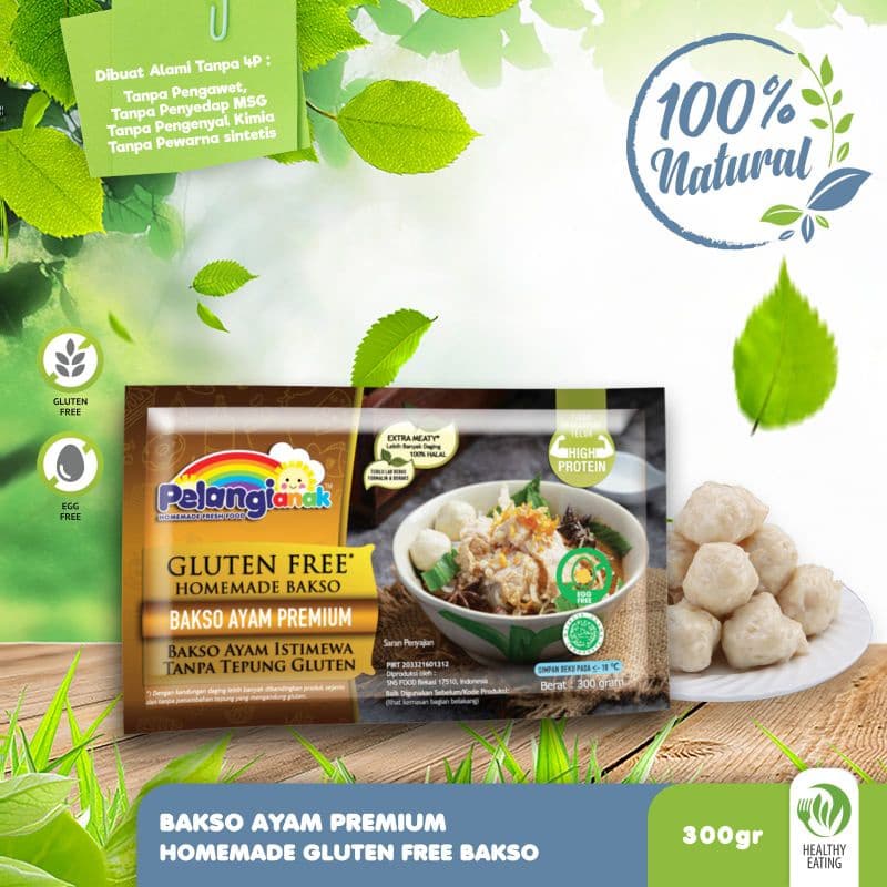 Bakso Ayam Gluten Free Pelangi Food