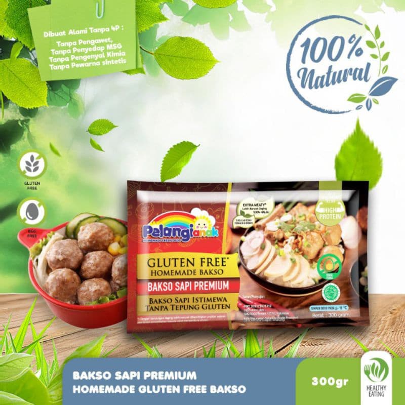 Bakso Sapi Gluten Free Pelangi Food