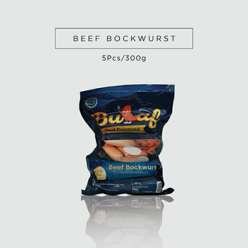 BULAF Beef Bockwurst Sosis
