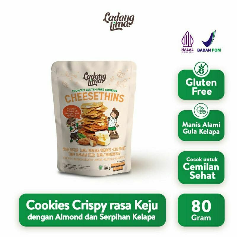 Cheesethins Ladang Lima Healthy Food Snack Gluten Free