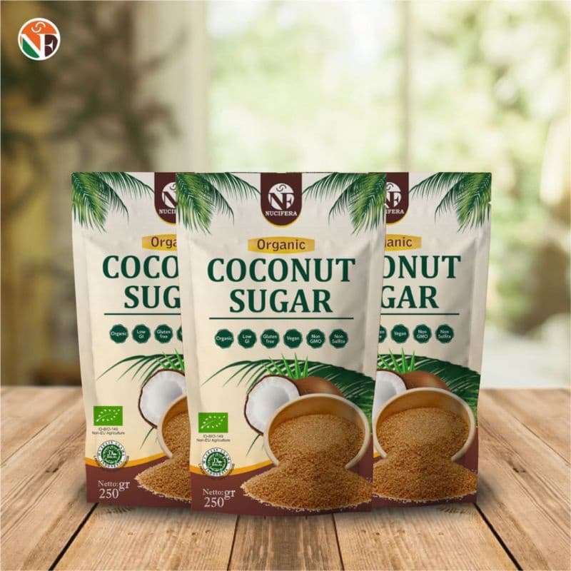Coconut Sugar Organik Nucifera Gula Kelapa