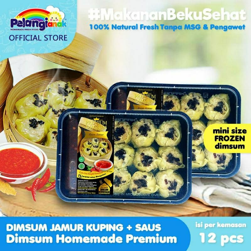 Dimsum Ayam Jamur / / Pelangi Anak