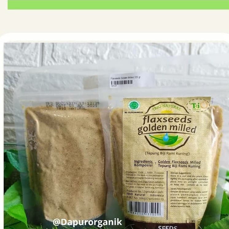 Flaxseed Golden Trio Natural Gluten Free