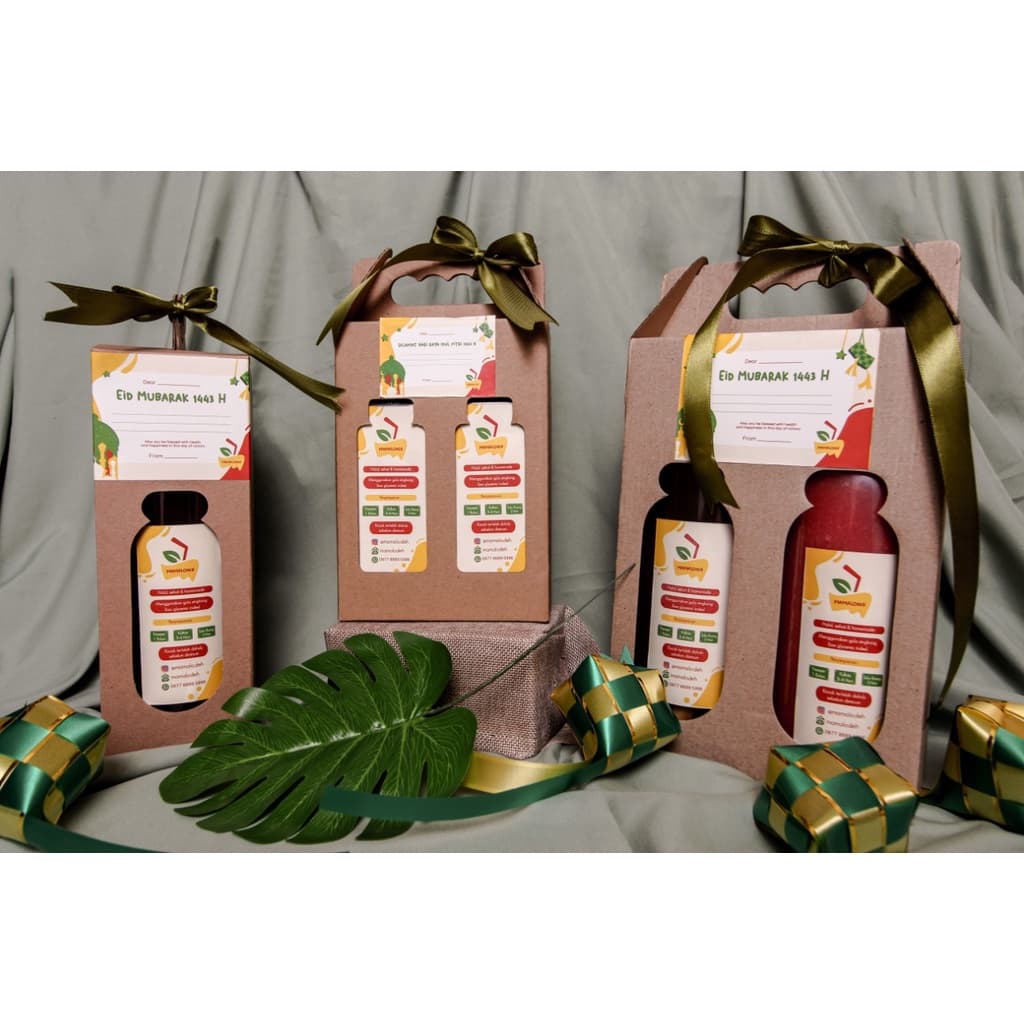 Hampers atau Parcel Lebaran Minuman Sehat — 1000mL isi 2