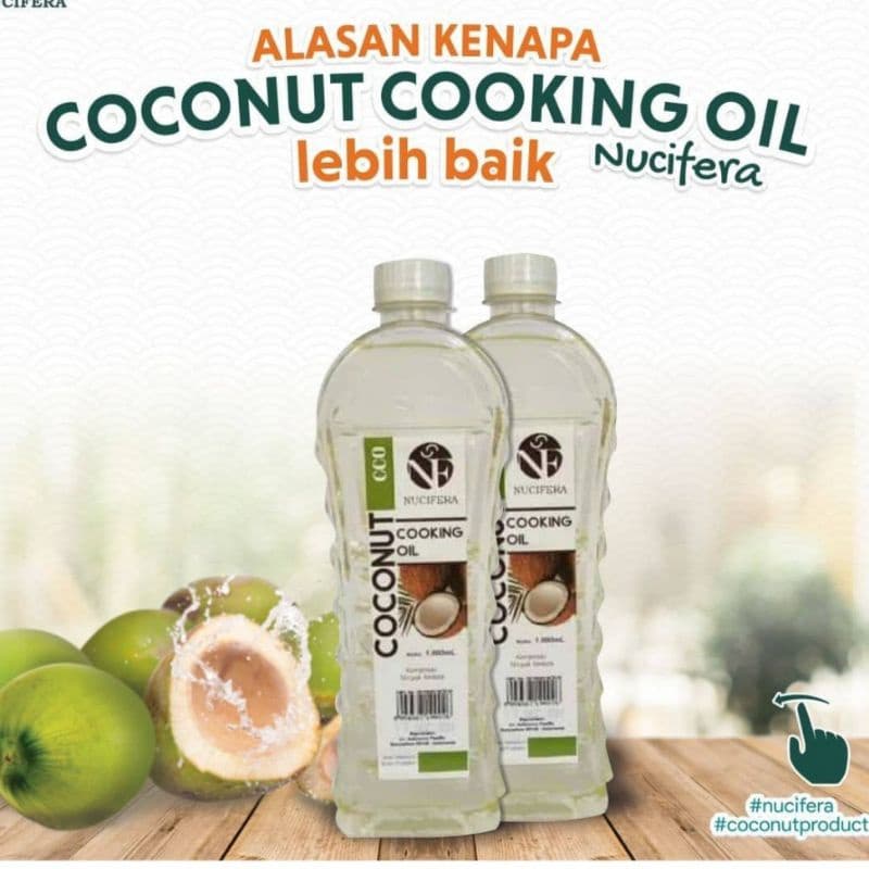 Minyak Goreng Kelapa Nucifera Lemak Tambahan MPASI Minyak