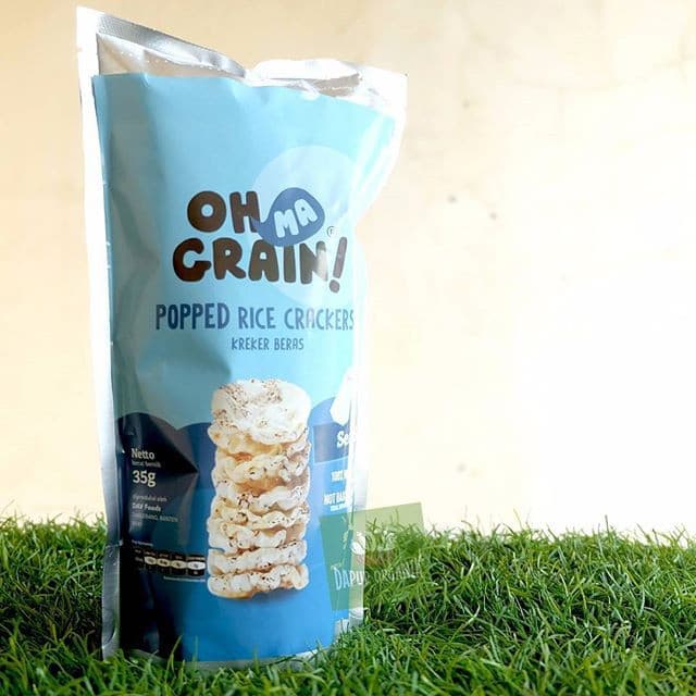 Oh Ma Grain Popped Rica Sea Salt