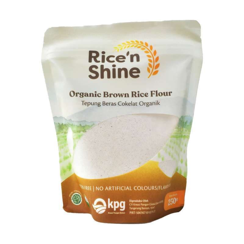 Rice'n Shine Organik Flour — Tepung beras coklat