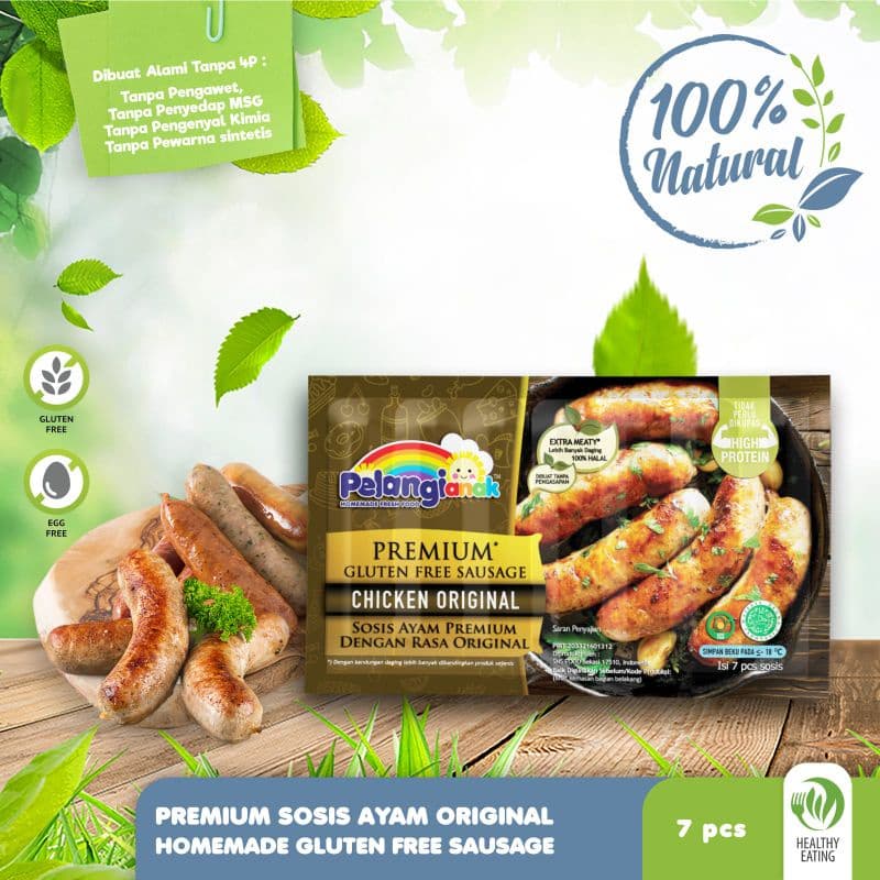 Sosis Ayam Pelangi Food Sehat Dan Pengawet