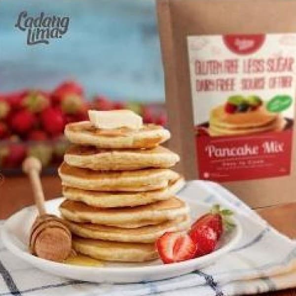 Tepung Pancake Mix Gluten Free Ladang Lima