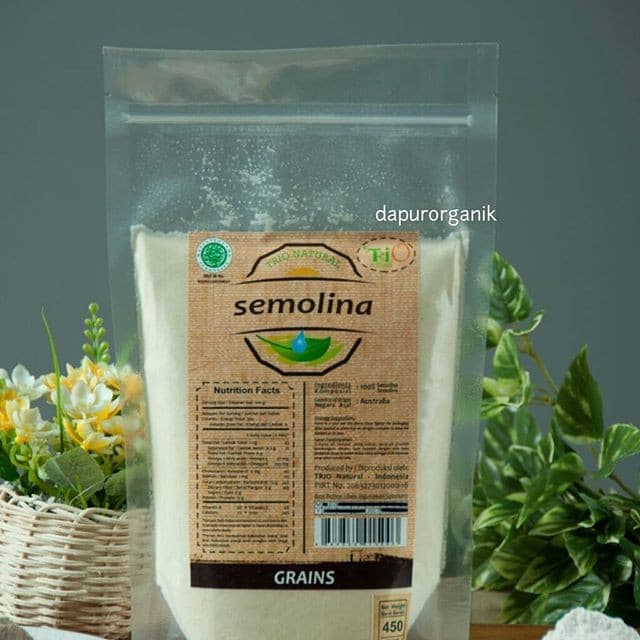 Tepung Semolina Trio Natural