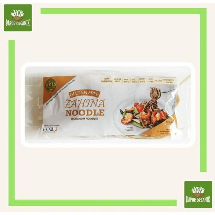 Unis Zahina Noodle Gluten Free Mie Shorgum