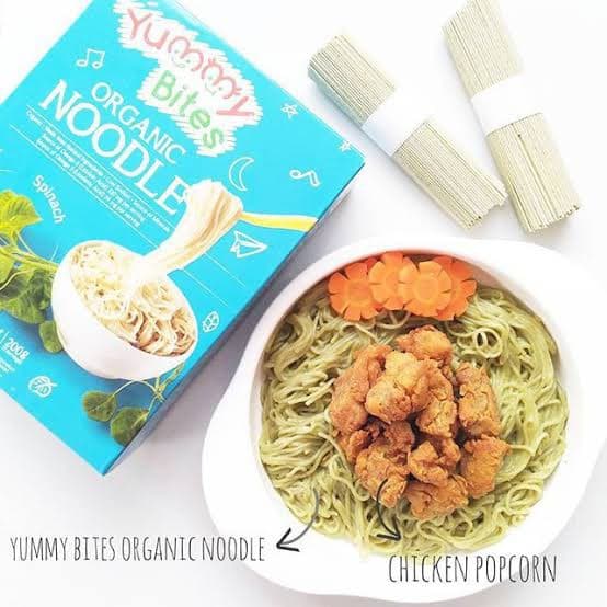 Yummy Bites Organic Noodle Mie Sehat MPASI Bayi Organik